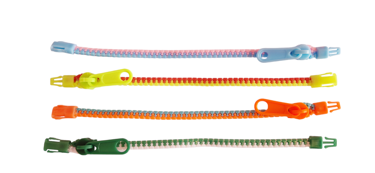 Colourful Zipper Fidget Toy: A Fun and Calming Sensory Tool