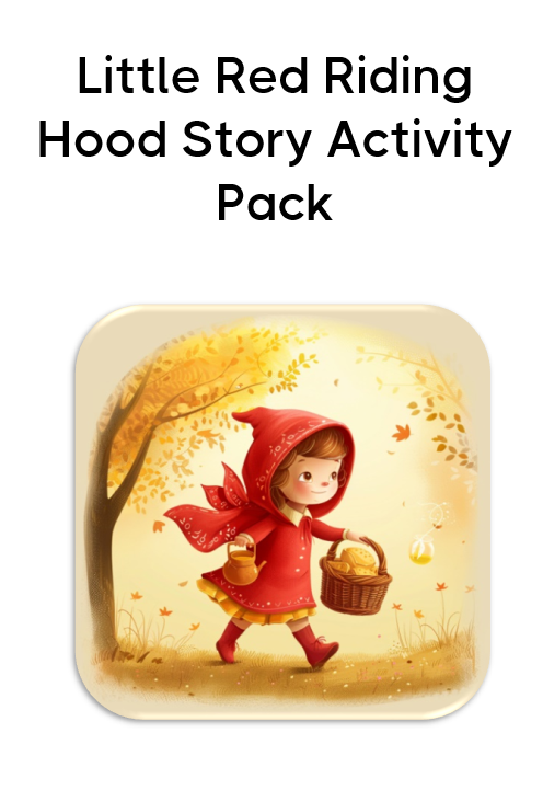 Little Red Riding Hood Story and Activity Package