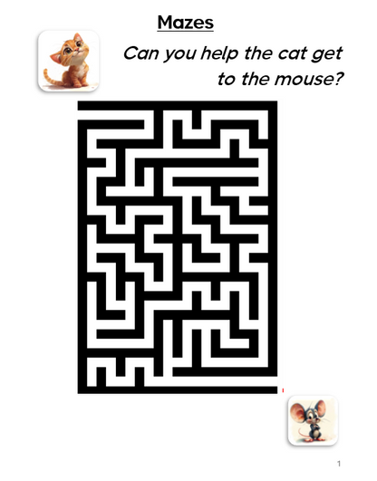 Mazes Booklet (Digital)