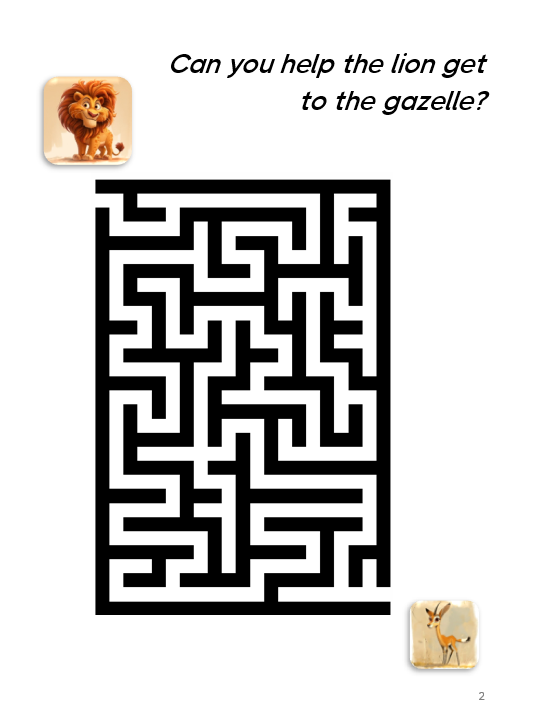 Mazes Booklet (Digital)